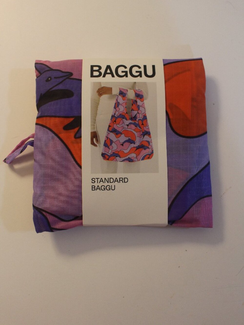 Standard BAGGU Dolphins Reusable Shopping Bag